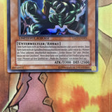 TAEV-ENSE1 Masked Beast Des Gardius, Limited Edition Yugioh Card, Super GERMAN