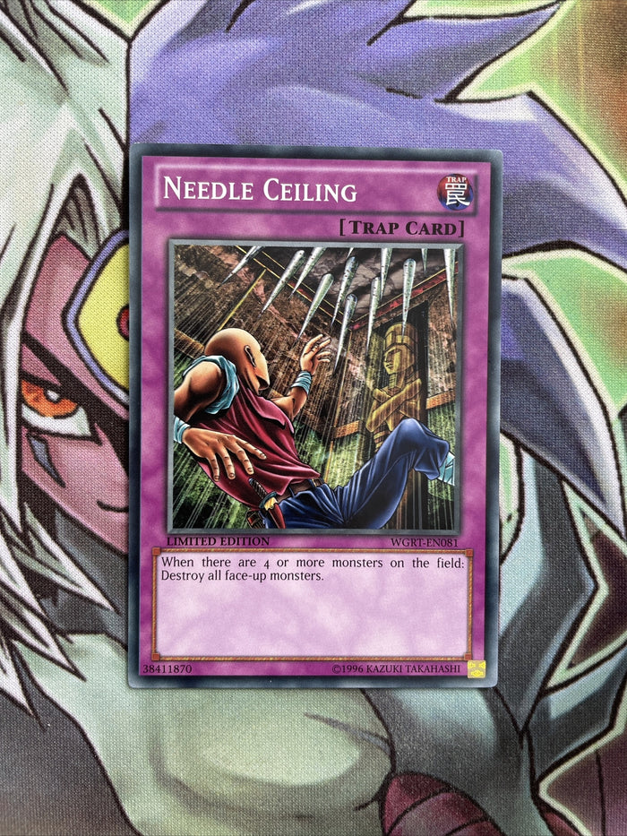 WGRT-EN081 Needle Ceiling Common 1st Edition NM Yugioh Card