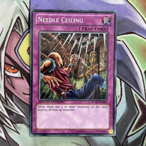 WGRT-EN081 Needle Ceiling Common 1st Edition NM Yugioh Card