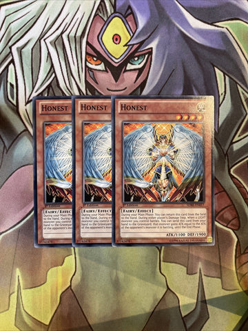 SDBE-EN017 x3 Honest Common Excellent Condition Yugioh
