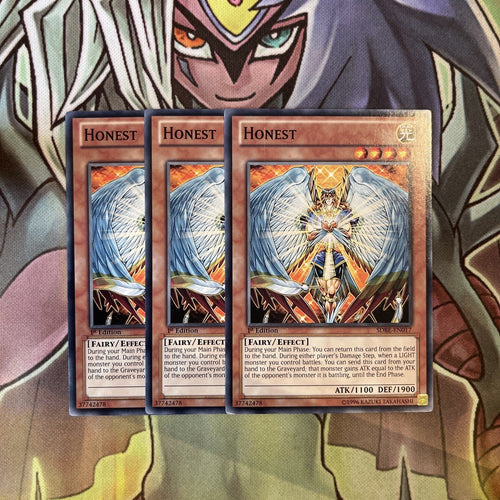 SDBE-EN017 x3 Honest Common Excellent Condition Yugioh