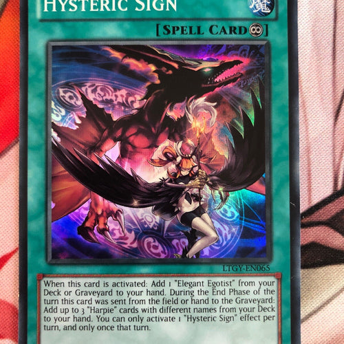 LTGY-EN065Hysteric Sign - Unlimited - Super - Yugioh