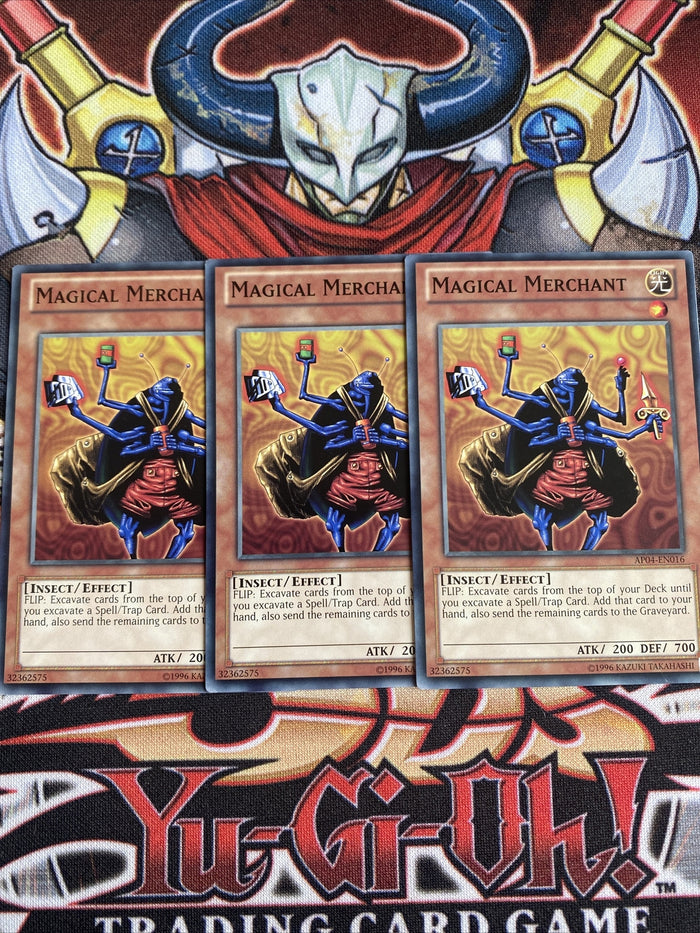 AP04-EN016 x3 Magical Merchant Yugioh Playset