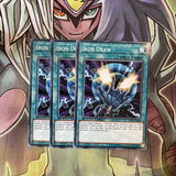 SBTK-EN038 x3 Iron Draw Common Excellent Condition Yugioh