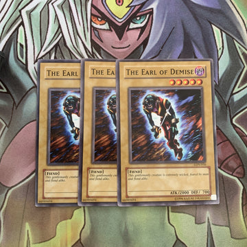 LON-056 x3 The Earl of Demise Common Excellent Condition Yugioh