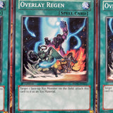 REDU-EN052 3 x Overlay Regen Common Yugioh Card Unlimited PLAYSET