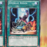 REDU-EN052 3 x Overlay Regen Common Yugioh Card Unlimited PLAYSET