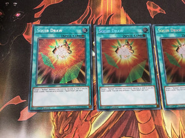 MP18-EN138 x3 squib draw 1st edition secret rare playset Yugioh card (back)