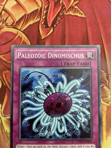 INOV-EN096 Paleozoic Dinomischus Mixed Edition Yugioh (back)