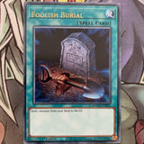 MAGO-EN053 Foolish Burial Gold Rare 1st Edition NM Yugioh Card