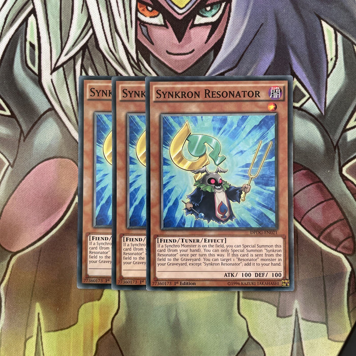 DPDG-EN021 x3 Synkron Resonator Common Excellent Condition Yugioh
