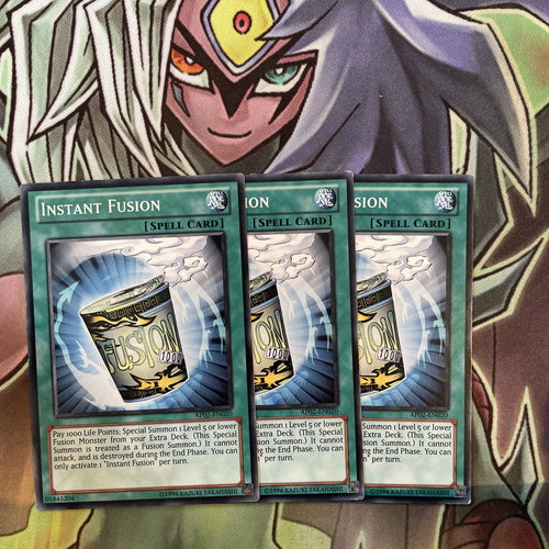 AP02-EN020 x3 Instant Fusion Common Excellent Condition Yugioh