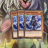 COTD-EN002 x3 Backup Secretary Common Excellent Condition Yugioh