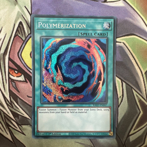 RA02-EN047 Polymerization Secret Rare 1st Edition NM Yugioh Card
