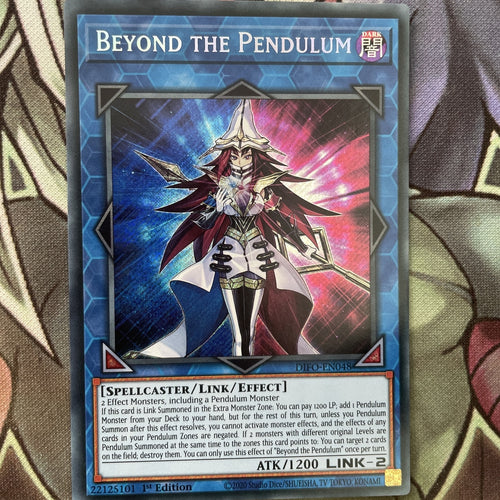 DIFO-EN048 Beyond The Pendulum Secret Rare 1st Edition NM Yugioh Card