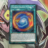 MP19-EN199 Thunder Dragon Fusion Super Rare 1st Edition NM Yugioh Card