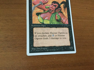 Hasran Ogress - Chronicles Excellent Magic MTG (back)