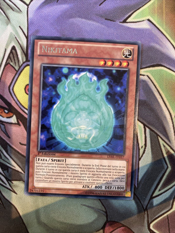 LVAL-EN037 Nikitama Rare ITALIAN 1st Edition NM Yugioh Card