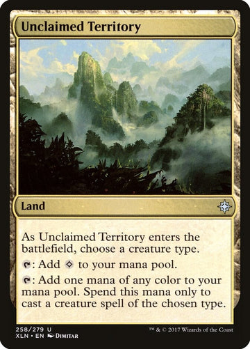 Unclaimed Territory - Ixalan Excellent Magic MTG