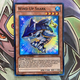 CBLZ-ENSE1 Wind-Up Shark Super Rare Limited Edition NM Yugioh Card