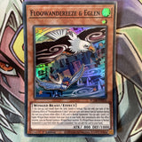 BODE-EN014 Floowandereeze & Eglen Super Rare 1st Edition NM Yugioh Card