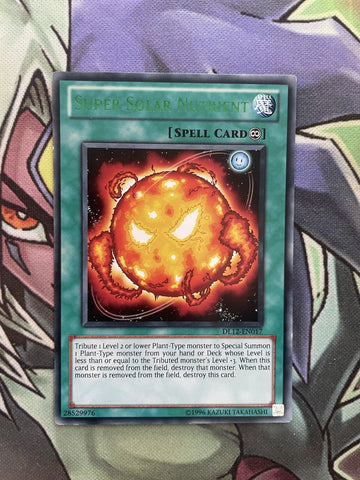 DL12-EN017 Super Solar Nutrient Green Rare Unlim Edition NM Yugioh Card