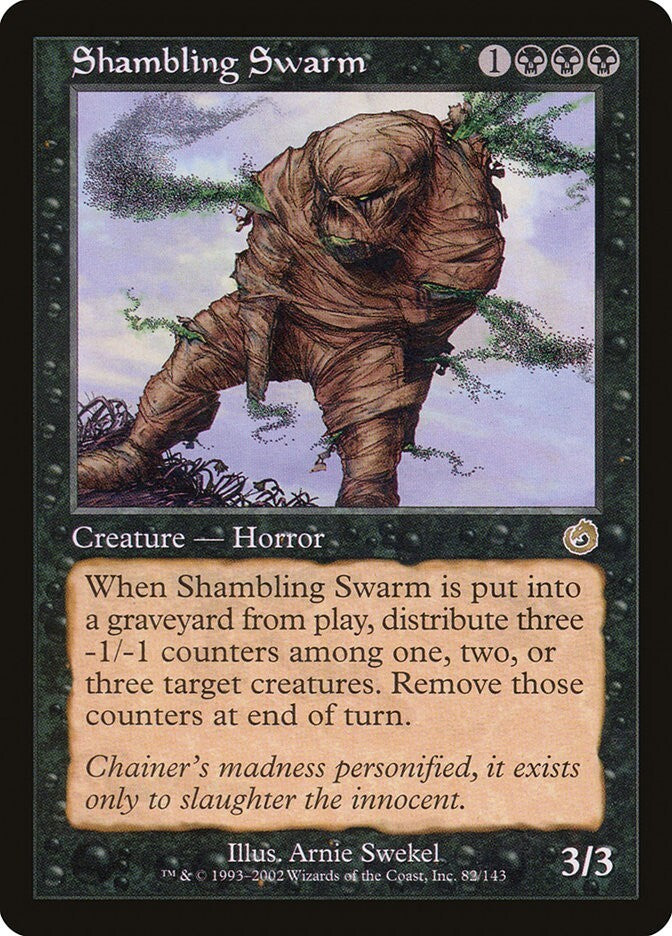 Shambling Swarm - Tormentor Excellent Magic MTG