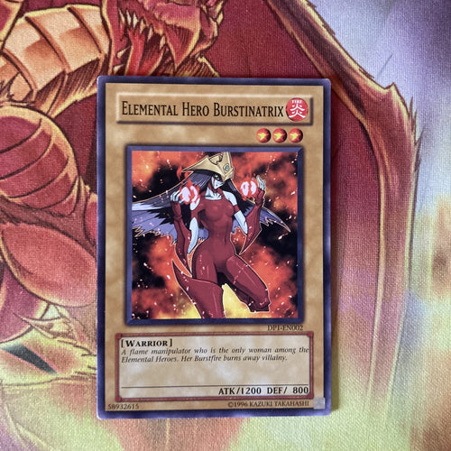 DP1-EN002 YUGIOH Elemental Hero Burstinatrix Yugioh Card