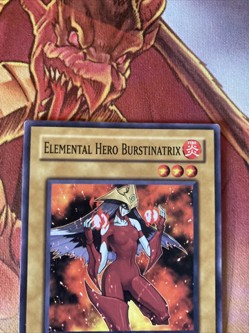 DP1-EN002 YUGIOH Elemental Hero Burstinatrix Yugioh Card (back)