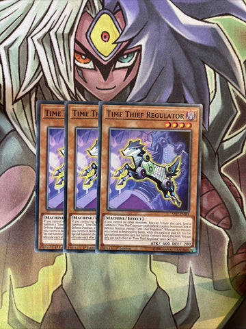 SAST-EN084 x3 Time Thief Regulator Common Excellent Condition Yugioh