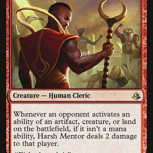 Harsh Mentor - Amonkhet Excellent Magic MTG