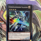 JOTL-EN050 Starliege Lord Galaxion Super Rare GERMAN 1st Edition NM Yugioh Card