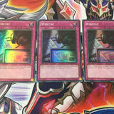 DRLG-EN035 x3 Wiretap Super Rare 1st Edition PLAYSET Yugioh