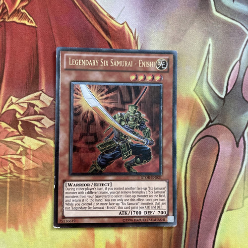 STOR-EN021 Yugioh Ultimate Rare Legendary Six Samurai - Enishi (LP)