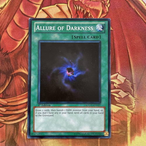 SDGU-EN027 YuGiOh Allure of Darkness - Common - 1st Edition