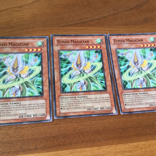 SOVR-EN029 3 x  Tuned Magician Common Yugioh Card