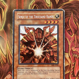 MRL-E080 YUGIOH SENJU OF THE THOUSAND HANDS RARE unl EDITION PLAYED CONDITION
