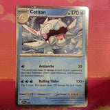 Pokemon Card Arctibax 064 & Cetitan 063 Two Card Set Near Mint