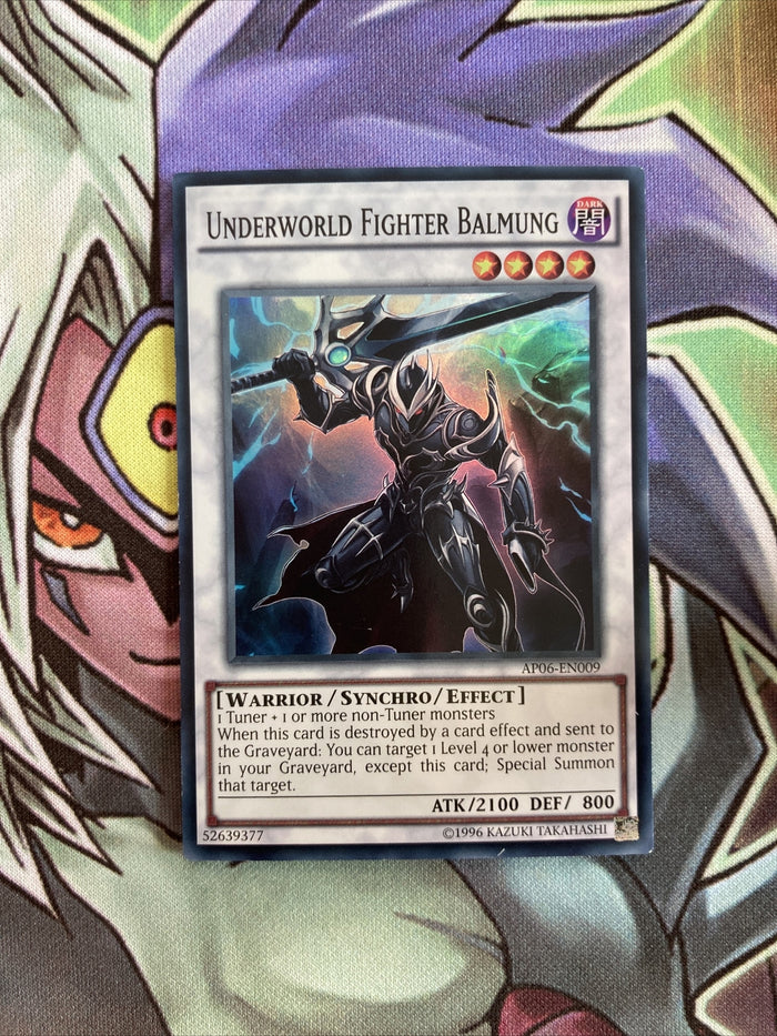 AP06-EN009 Underworld Fighter Balmung Super Rare UNL Edition NM Yugioh Card