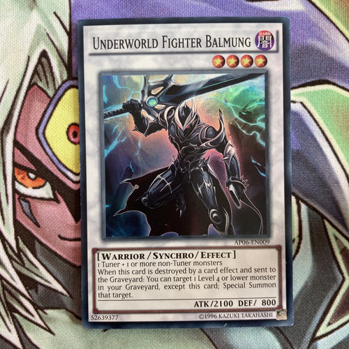 AP06-EN009 Underworld Fighter Balmung Super Rare UNL Edition NM Yugioh Card
