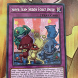 FLOD-EN081 Super Team Buddy Force Unite! Secret Rare Yugioh Card Mixed Ed