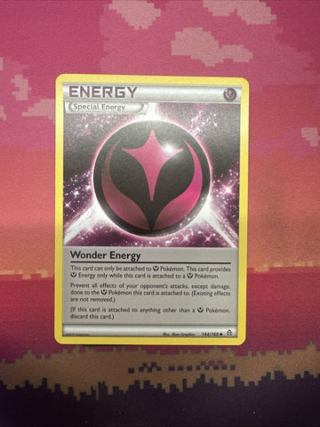Pokemon Card Wonder Energy Primal Clash Uncommon 144/160 NM