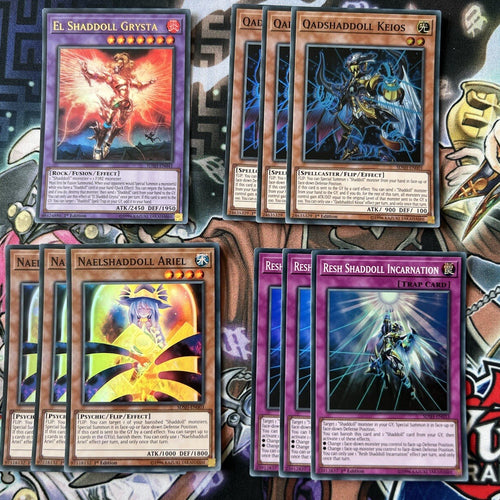 Deck Yugioh El Shaddoll 10 Cards Core