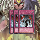 SD10-EN033 x3 Sakuretsu Armor Common Excellent Condition Yugioh