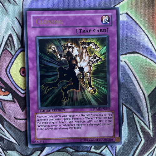 JUMP-EN022 Cloning Ultra Rare Limited Edition Near Mint Yugioh Card