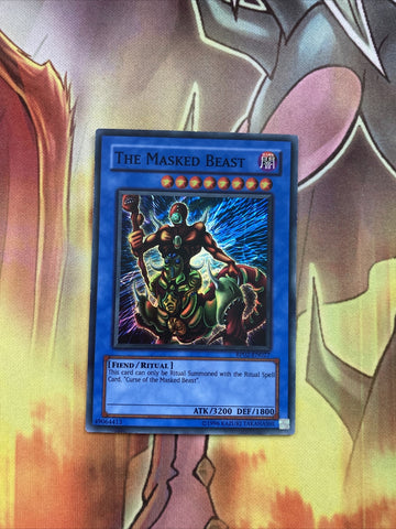 RP02-EN027 The Masked Beast MP Super Rare Unlimited Yugioh! Card *MULTI-BUY*