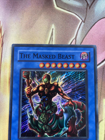 RP02-EN027 The Masked Beast MP Super Rare Unlimited Yugioh! Card *MULTI-BUY* (back)
