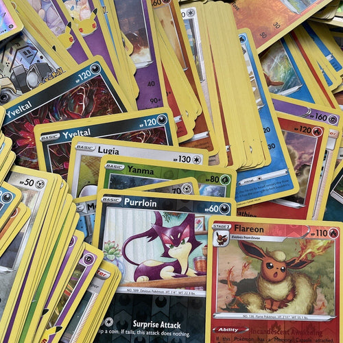 20 Pokemon Cards HOLO/REVERSE Bundle V GUARANTEE Reverse/Holo 100% Genuine Cards