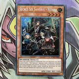 SPWA-EN005 Secret Six Samurai - Kizaru Secret Rare 1st Edition NM Yugioh Card