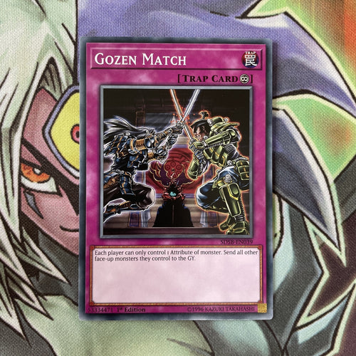 SDSB-EN039 Gozen Match Common 1st Edition NM Yugioh Card